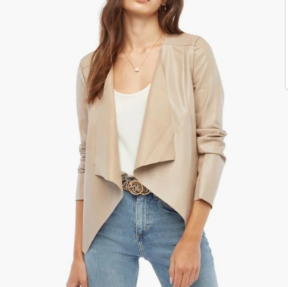Drape Front Jacket